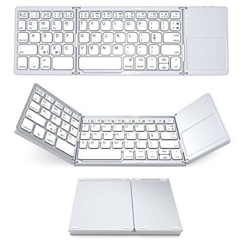 Foldable Keyboard with Touch Pad