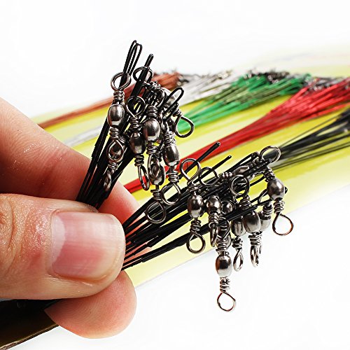 Sougayilang 100 Pcs Pack Fishing Lure Line Trace Wire Leader | Desertcart Brunei Sougayilang 100 Pcs Pack Fishing Lure Line Trace Wire Leader | Desertcart Brunei
