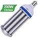 200W LED Corn Light Bulb E39 Mogul Base, 5000K Daylight 26000LM, 1000-1200Watt CFL HPS Metal Halide Equivalent, Outdoor Large Area Lamp Replacement for Street, Garage, Warehouse High Bay Cob Lighting