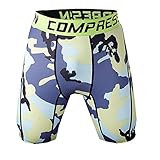 Easea Men's Sport Dry Fit Compression Shorts