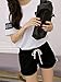 WUAMBO Athletic Women's Lounge Workout Solid Yoga Shorts