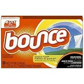 Bounce 80068 Outdoor Fresh Scent Fabric Softener Sheets 80 Count