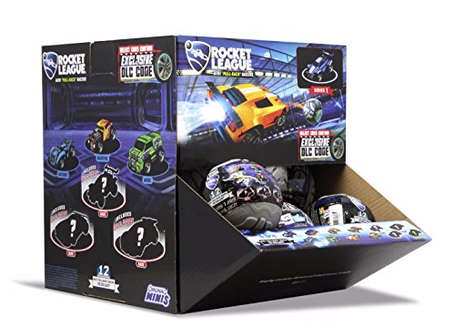 Rocket League Mini Pull-Back Racer Car Mystery Ball 1-Pack