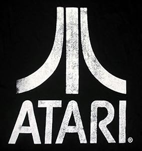 アタリ Tシャツ 黒 ATARI Vintage Logo 正規品
