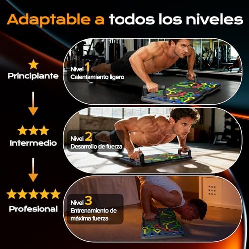 Tábua de flexão 30 em 2, tábua portátil para flexões, suporte multifuncional para homens e mulheres, equipamentos para o peito e braços para exercício e ginásio em casa