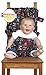 The Washable and Squashable Travel High Chair in Alphabet Soup