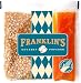 Franklin's Gourmet Movie Theater Popcorn. Organic Popping Corn, 100% Coconut Oil, & Seasoning Salt. Pre-Measured Portion Packs (Pack of 10). primary