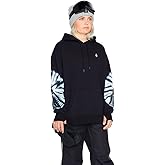 Volcom Women's Costus Pollover Baselayer Hooded Fleece Snow Sweatshirt