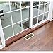 HOME DISTRICT Sliding Door Draft Stopper - Glass Door Draft Dodger, Patio Under Door Draft Stopper, Door Air Blocker Approx. 71