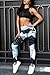 CFR Womens Fitness Leggings High Waist Sport Workout Yoga Pants Geometry Print Stretch Tight Trousers Geom