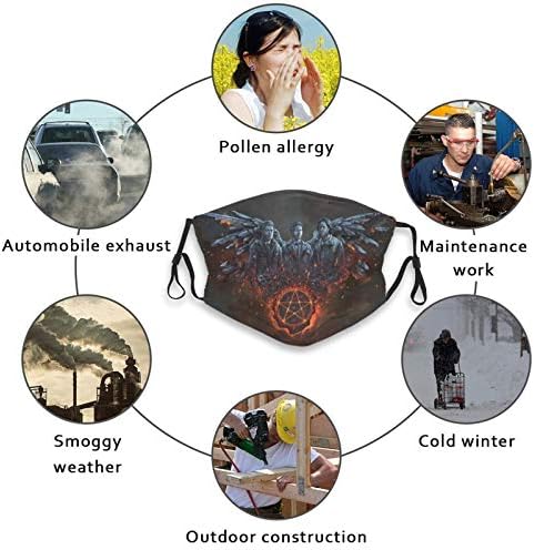 Adjustable face mask with breathable fabric and buckle for a secure fit, priced at $12.89.