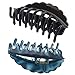 Fashion & Lifestyle 3 Pack 4-inch Large Hair Claws Jaw Clips for Women and Girls - Pretty Strong Clamp Non-Slip Barrettes Hair Updo Grips Bath Accessories for Thick Hair