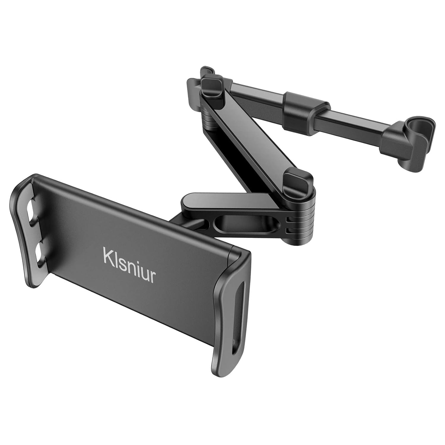 Klsniur Tablet Headrest Holder, Car Backseat Seat Mount Holder Universal 360 Rotating Adjustable for 6"-10.5" Tablet iPad Air iPad Mini, Samsung Galaxy