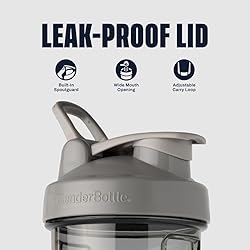 BlenderBottle Shaker Bottle Pro Series Perfect for
