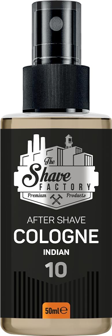 The Shave Factory After Shave Cologne 50ML Freshness Comfort Fragrant Essence