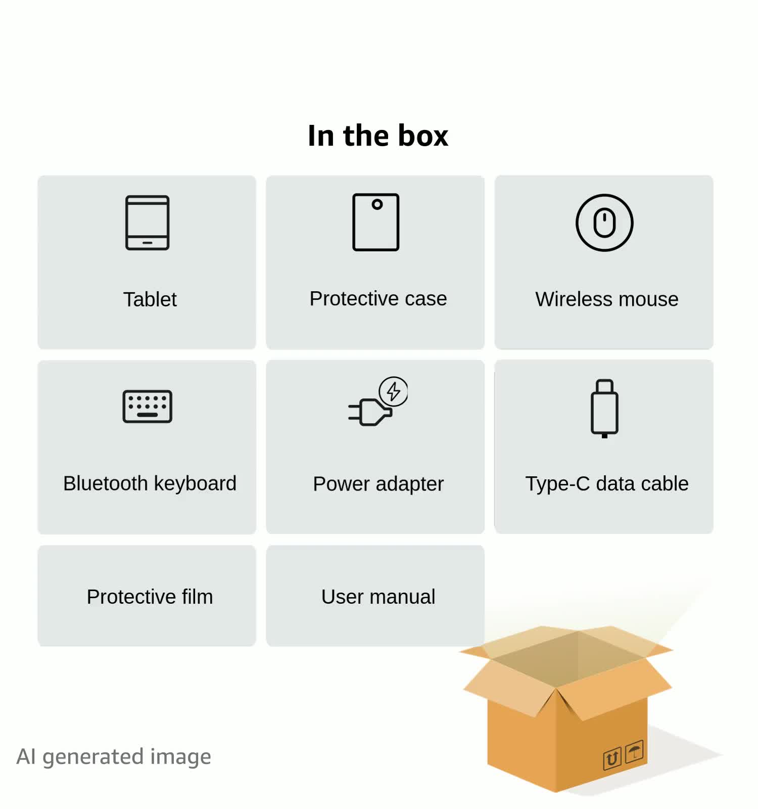 Dghrti 2025 Android 14 Tablet, 22G+128G/1TB Expansion, 10 inch Tablets with 8000 mAh Battery, Octa-Core, GPS, Split-Screen, Face Unlock, 2 in 1 Tablet with Keyboard, Mouse, Case, Rose Gold