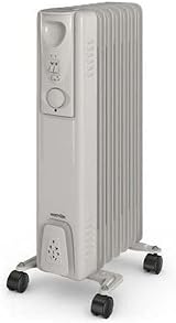 Daewoo Oil Filled Radiator 1500W 7 Fin Heater with Adjustable Thermostat view 3