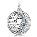 NinaQueen I Love You to the Moon and Back 925 Sterling Silver Dangle Charms for Pandöra Bracelets Necklace 3D Vivid Pendant Charm, Birthday Anniversary Pendant Valentines Day for Girls
