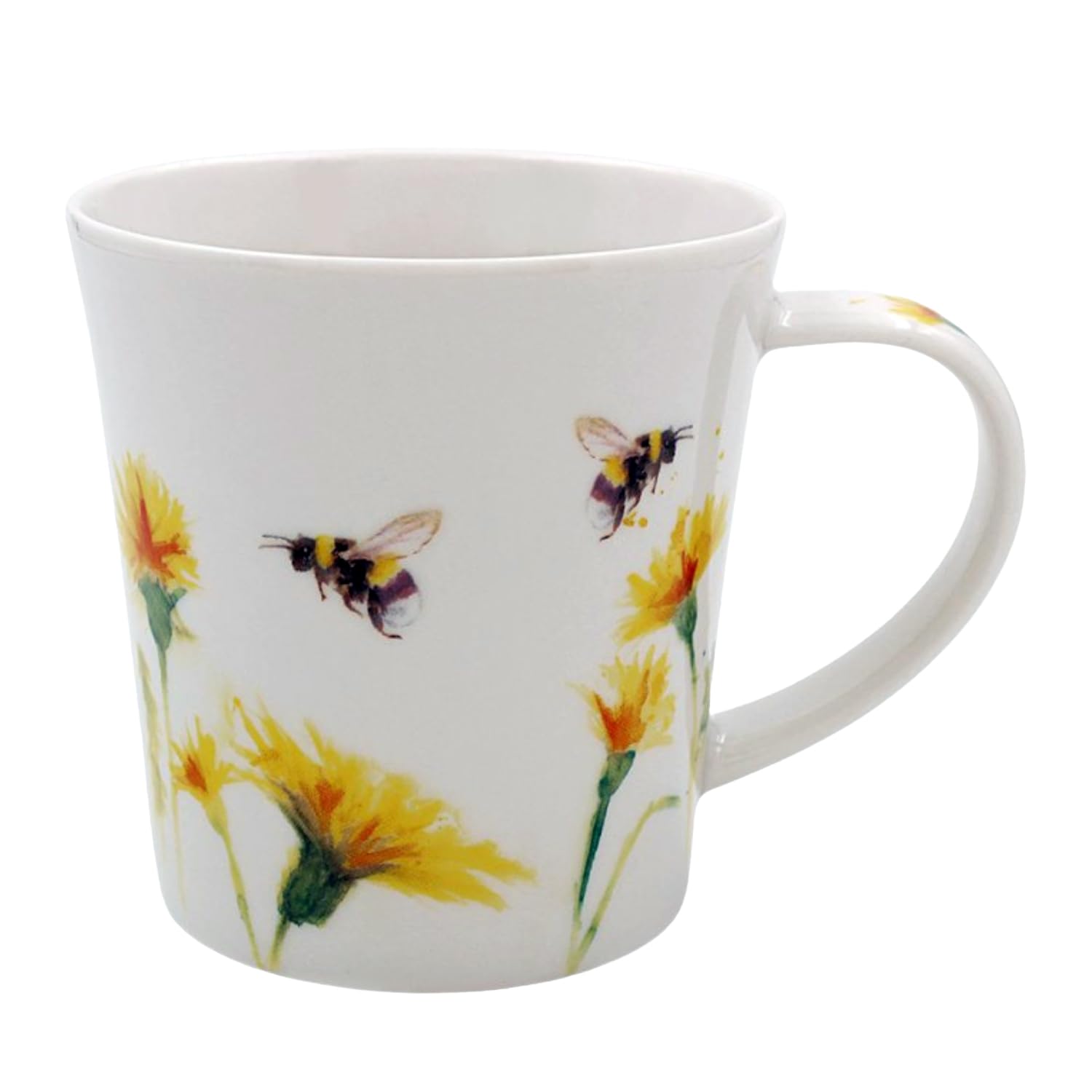 Lesser & Pavey Feather & Fur Bee Mug | Ceramic Coffee Mugs for Home or Work | Premium Design Mugs for All Occasions | Lovely Mugs for Tea, Coffee & Hot Drinks - Jennifer Rose Gallery