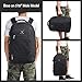 Hynes Eagle Travel Backpack 40L Flight Approved Carry on Backpack Men Large Cabin Weekender Laptop Backpack Women 15.6 inches Black 2017