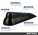 Door Stop | 5 Pack | Flexible Black Rubber Door Stopper Easily Wedges Door Gaps up to 1.2 Inches | Baltic Living® Doorstop