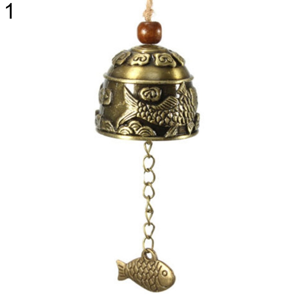 Amazon Com Potato001 Chinese Dragon Fish Feng Shui Bell Blessing Amazon Com Potato001 Chinese Dragon Fish Feng Shui Bell Blessing