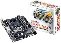 Gigabyte AM3+ AMD DDR3 1333 760G HDMI USB 3.0 Micro ATX Motherboard GA-78LMT-USB3