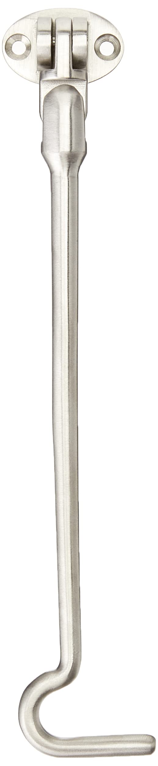 Carlisle Brass CAB1200SSS Cabin Hook, Satin Stainless Steel, 200 mm c/c