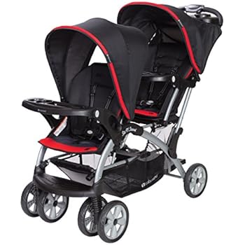 Amazon.com : Baby Trend Sit n Stand Double Stroller, Optic ...