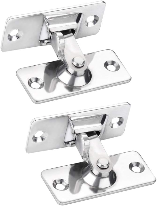 YARNOW 90 Degree Door Clasp Lock, Stainless Steel Door Hasp