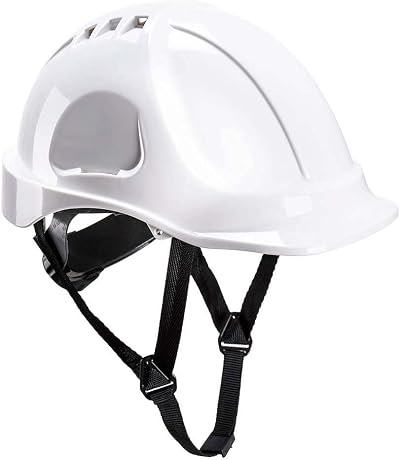Portwest Endurance Helmet White PS55WHR Size Adjustable Safety Work