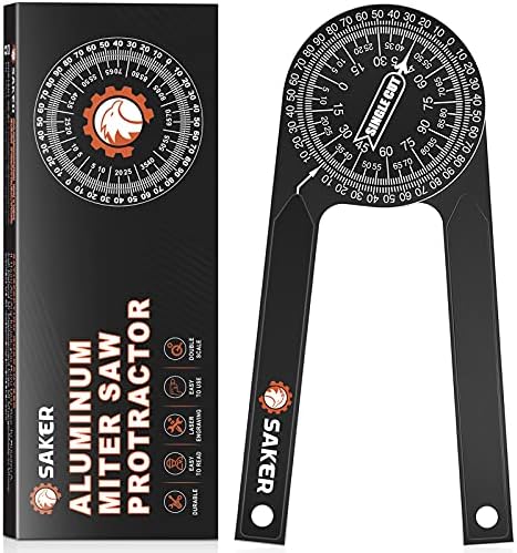 Saker Miter Saw Protractor|7-Inch 