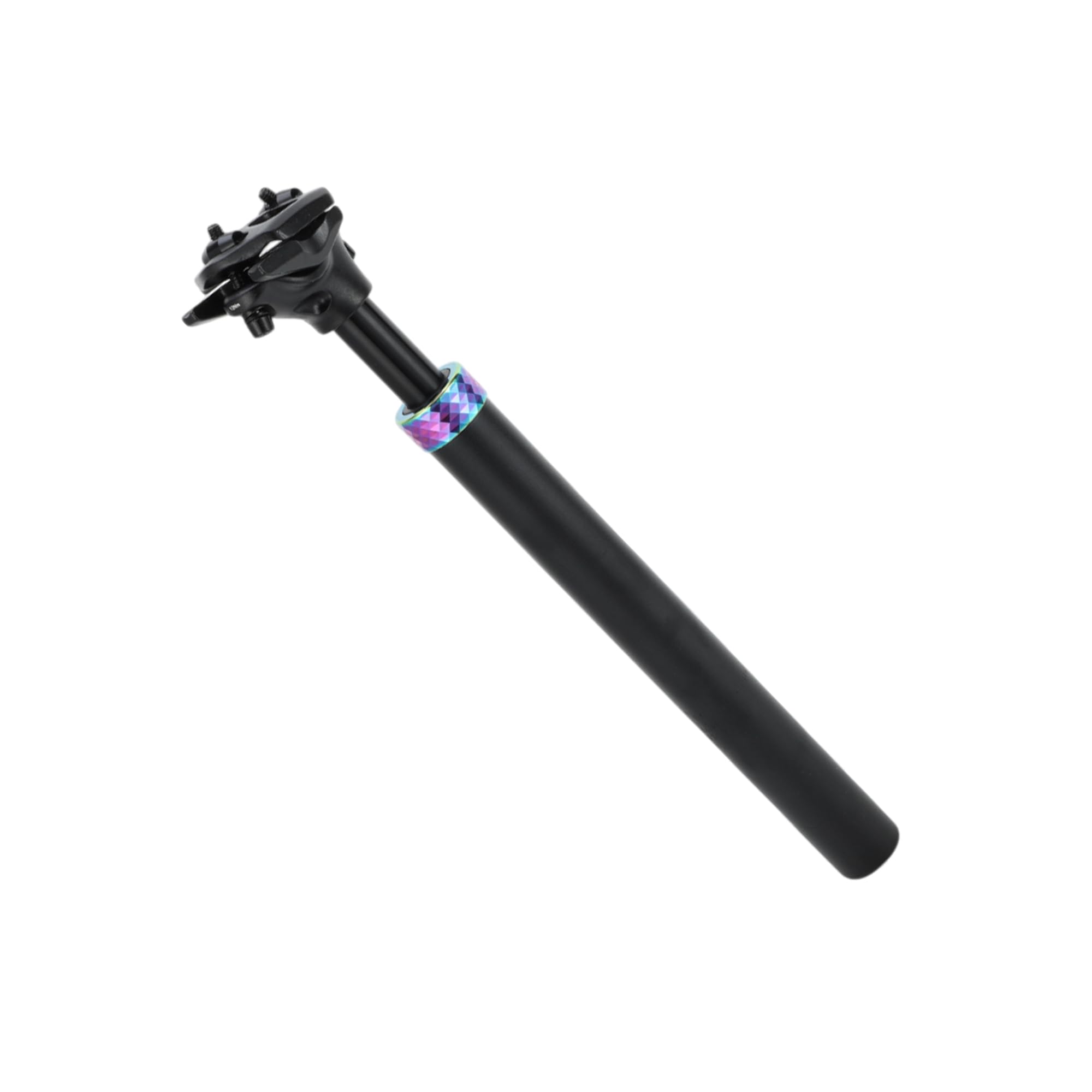 Photo 1 of HEROFFIX 1 Pc Most Mountain Bikes Bike Seat Posts Suspension Shock Absorber Bike Saddle Post Seat Tube 30.9x350mm Black Assorted Color Aluminum Alloy