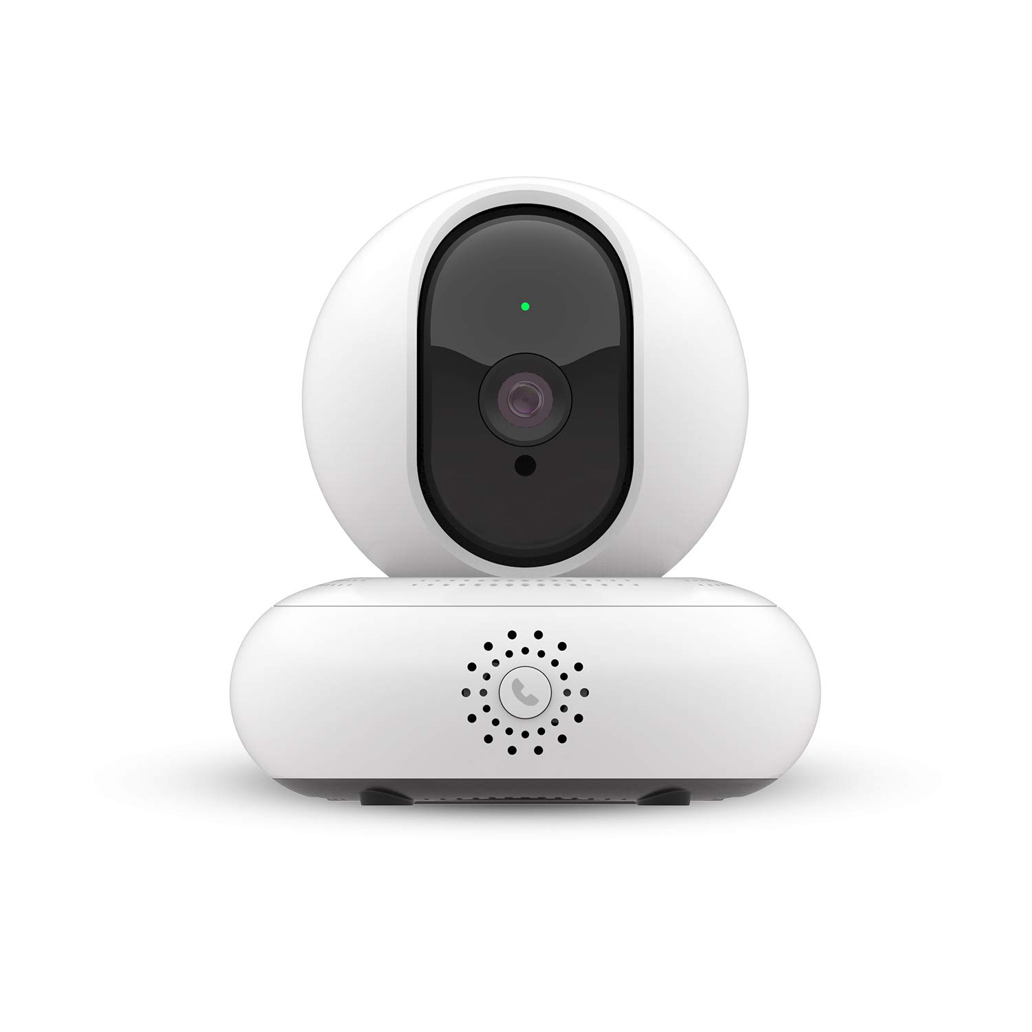 1080P HD IP Camera- Wireless Surveillance Camera with Night Vision/Two-Way Audio/PTZ, 2.4Ghz WiFi Indoor Home Security Dome Camera for Pet Baby, Remote Monitor with MicroSD Slot, Android,iOS App