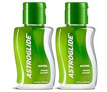 Astroglide Natural Liquid Personal Lubricant Our Natural Formula Is Not Made with Glycerin, Parabens, Fragrances, Flavors or Hormones. : Size 2.5 Oz. (Pack of 2)