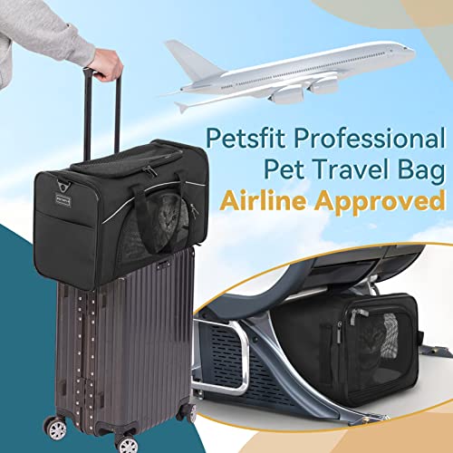 Petsfit TwoWay Placement Pet Carrier Airline Approved, Cat Carriers