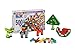 Build'n Blox 500 Building Blocks, 500 Building Bricks with 12 Colors 14 Different Shapes - Great Building Toy Set for Gift Birthday Holidays | 500 1000 Pieces Leading Brands Compatible