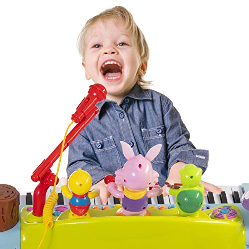 Prextex Kids Piano Record, Playback, Synthesizer, Stool Kids