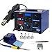 F2C 2in1 862d+ SMD Soldering Iron Hot Air Rework Station LED Display W/4 Nozzle 110V