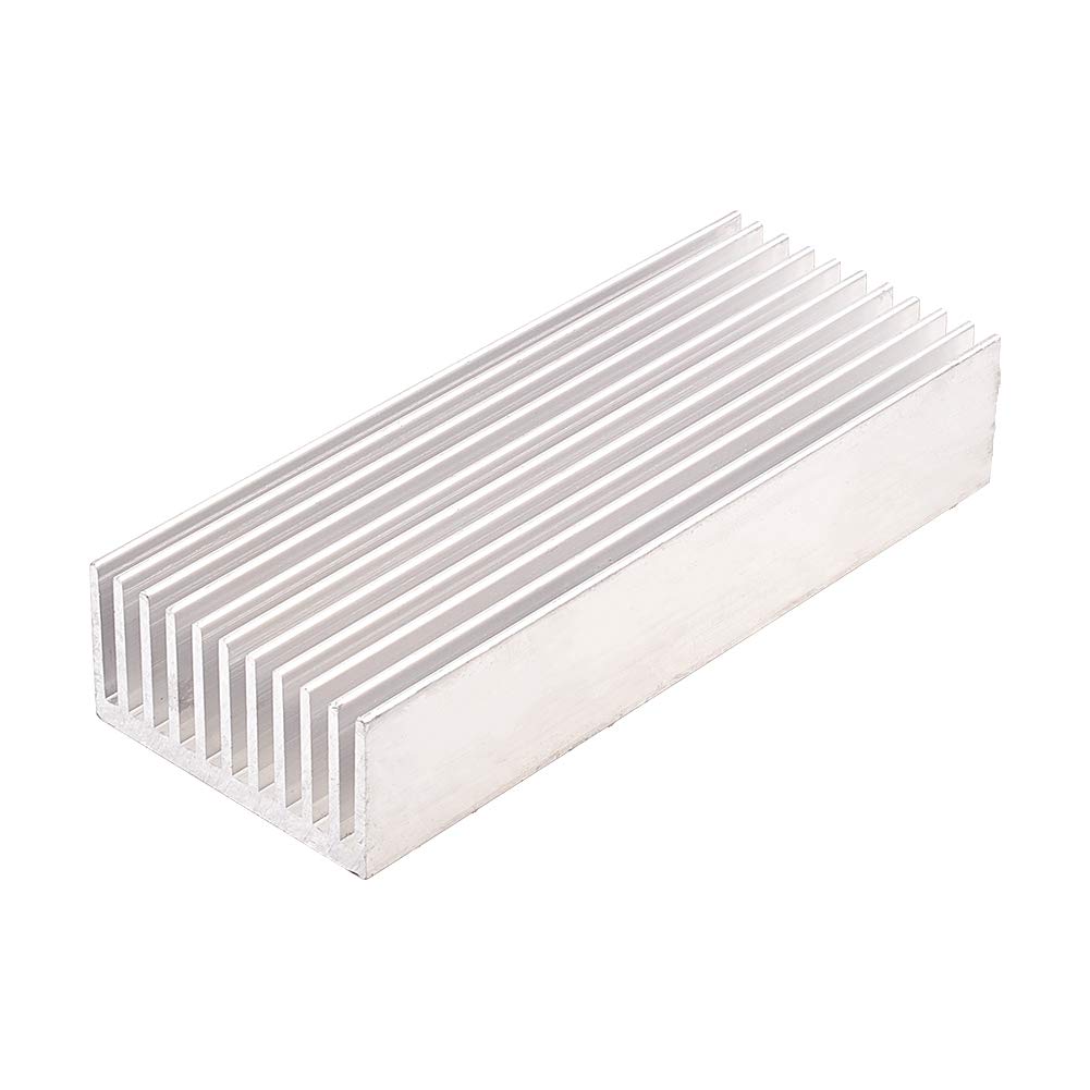 Othmro 20 Pcs Silver Tone Aluminum Heat Sink Heatsink Cooler Radiator 9x9x5mm(LxWxH) for CPU Cooling