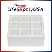 LifeSupplyUSA Aftermarket HEPA Filter Replacement Designed to fit IQAir HyperHEPA H12 H13 Health Pro and HealthPro Plus Models 102 14 14 00