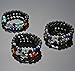 Jstyle Bracelet for Women Men Adjustable Bracelet Set