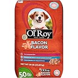 Ol' Roy Bacon Flavor Dry Dog Food for All Breeds and Sizes - 50lbs