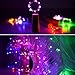 LoveNite Wine Bottle Lights with Cork Switch, 15 LED 8 Pack Battery Operated Mini Fairy Copper Wire Cork String Lights for Party Wedding Christmas Festival Decoration (Multicolor)