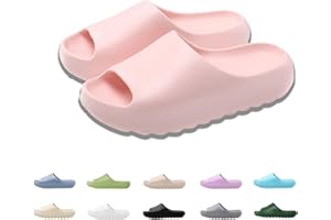 FUUPNN Cloud Slides for Women Men Adult Non Slip Slides Comfortable Lightweight House Slippers Open Toe Shower Shoes Indoor&Outdoor