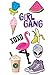 iDecoz Girl Gang Reusable Vinyl Decal Sticker Skin For All Cell Phones/Cases/iPhone 7/7 Plus/6/6 Plus/6S/6S Plus/SE/5S/5C/5/Galaxy/MacBook/Laptop/iPad/Water Bottle and More
