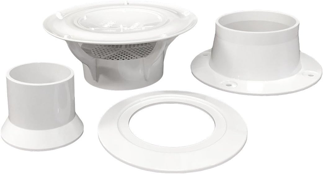 Lippert Components 389381 360 Siphon Roof Vent Cap - White (Gen 2): Automotive