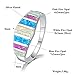 CiNily Women's Opal Rings,Create White Blue Pink Fire Opal Silver Plated Gemstone Ring Size 9