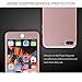 iPhone 7 Plus Case, VANSIN 360 Full Body Protection Hard Slim Case Coated Non Slip Matte Surface with Tempered Glass Screen Protector for Apple iPhone 7 Plus Only (5.5-inch) - Rose Gold