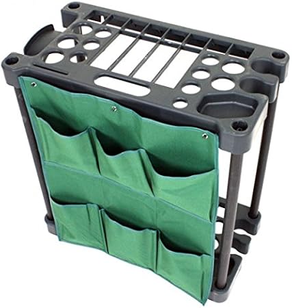 Gartengerate Stander Aus Kunststoff 58x31x60cm Aufbewahrung Universal Halterung Amazon De Garten